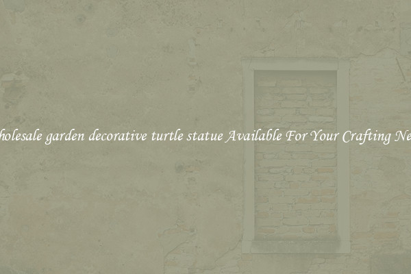 Wholesale garden decorative turtle statue Available For Your Crafting Needs