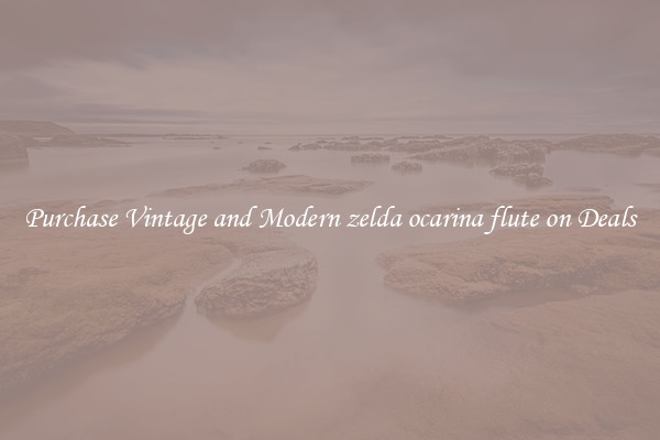 Purchase Vintage and Modern zelda ocarina flute on Deals