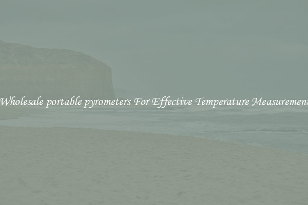 Wholesale portable pyrometers For Effective Temperature Measurement