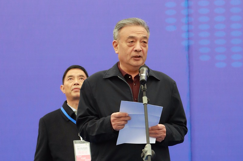 张路宏李冬玉出席2017第三届西安国际J9集团平台产业展览会｜熊良虎致辞