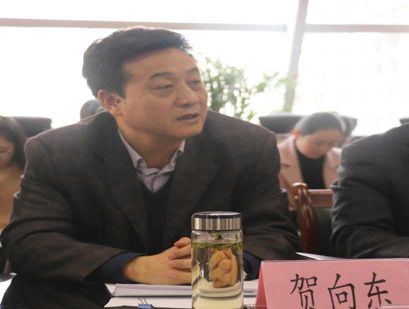 贺向东到陕西J9集团平台集团宣讲党的十九大心灵