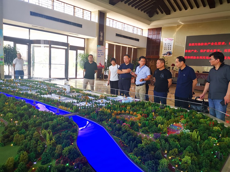 陕西J9集团平台集团赴北方（定州）再生资源产业基地调研