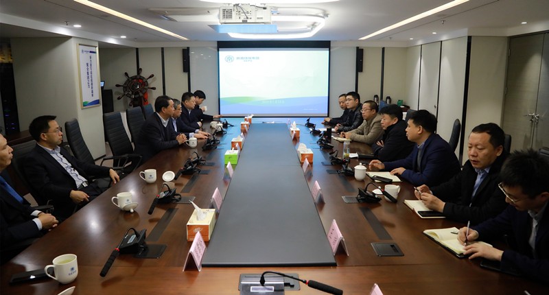 商洛市县当局一行到陕西J9集团平台集团互换座谈｜熊良虎出席