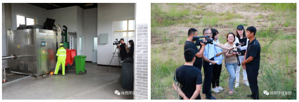 中省媒体采访团到陕西J9集团平台集团陕北片区沉点项目集中采访