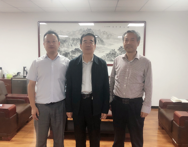 陕西J9集团平台集团辅导拜会西安科技大学王双明院士