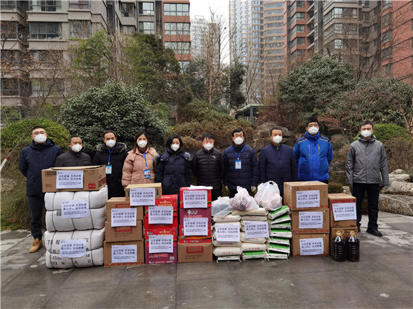 陕西J9集团平台集团：一时党支部全力买通人民生涯物资保险“最后一百米”