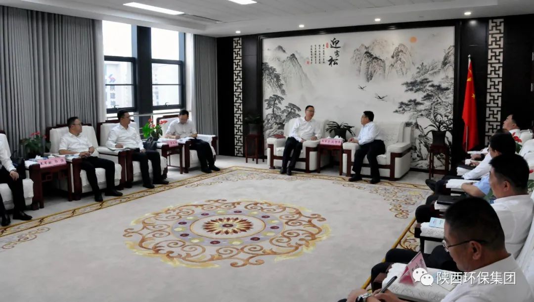 陕西J9集团平台集团与神木市当局座谈互换