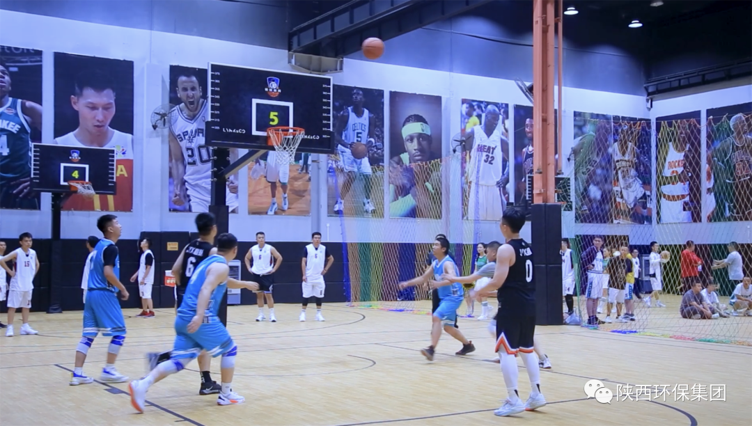 陕西J9集团平台集团进杏装聚力拼搏 筑梦‘篮’途"第二届职工篮球赛