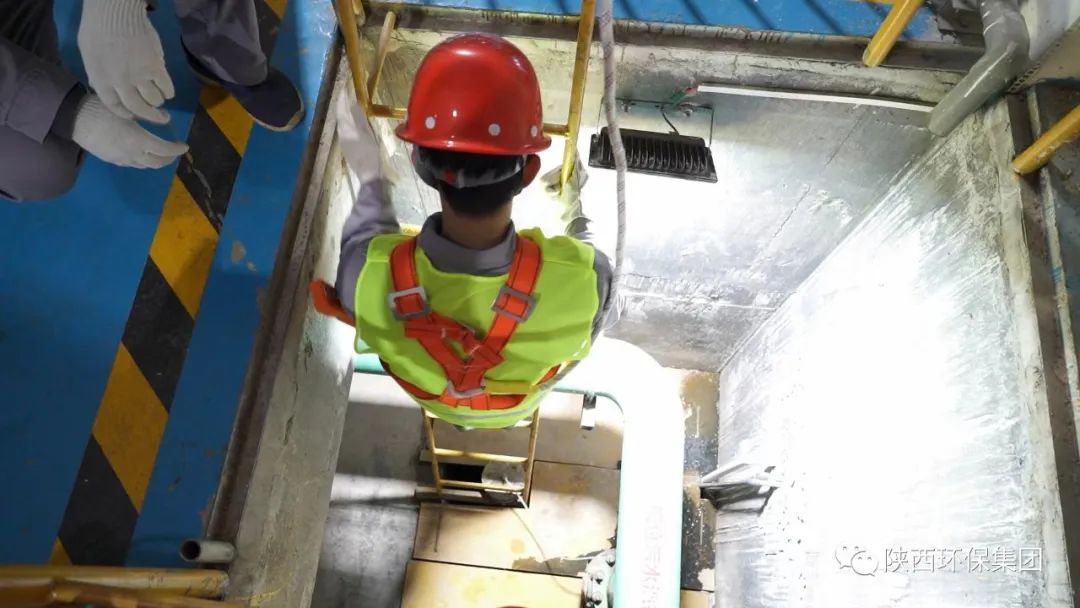 有限空间·无限安全｜陕西J9集团平台集团进行2023年有限空间应急演练