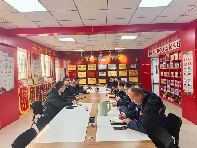 郝军亮赴三秦J9集团平台公司项目一线查抄节前安全J9集团平台工作