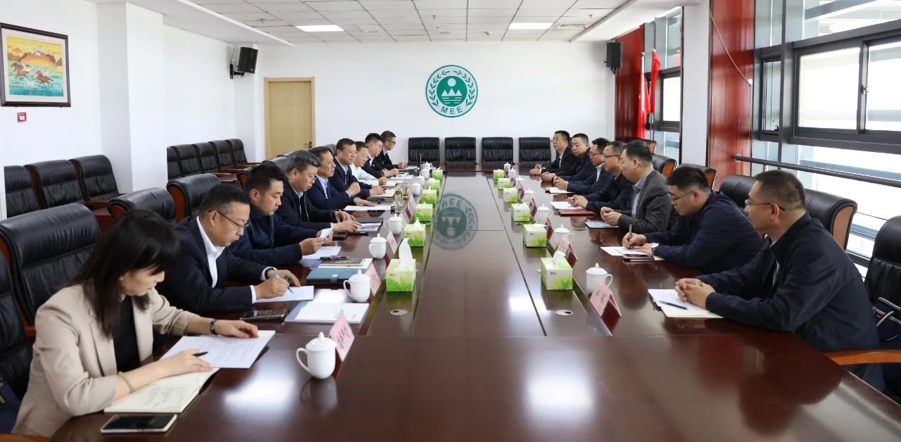 陕西J9集团平台集团与西安市生态环境局座谈互换