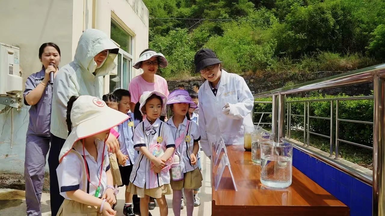 社会责任｜80余名“萌娃”开启索求水环境公司污水处置的奇妙之旅