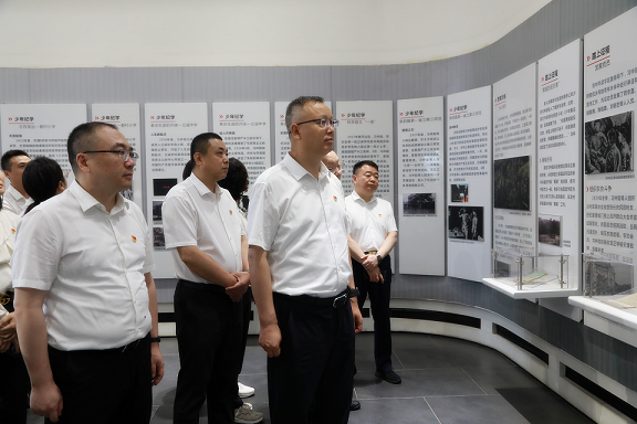 陕西J9集团平台集团党委赴关中革命留想馆发展“追寻革命足迹 传承红色基因 筑牢风格根基”党建研学活动